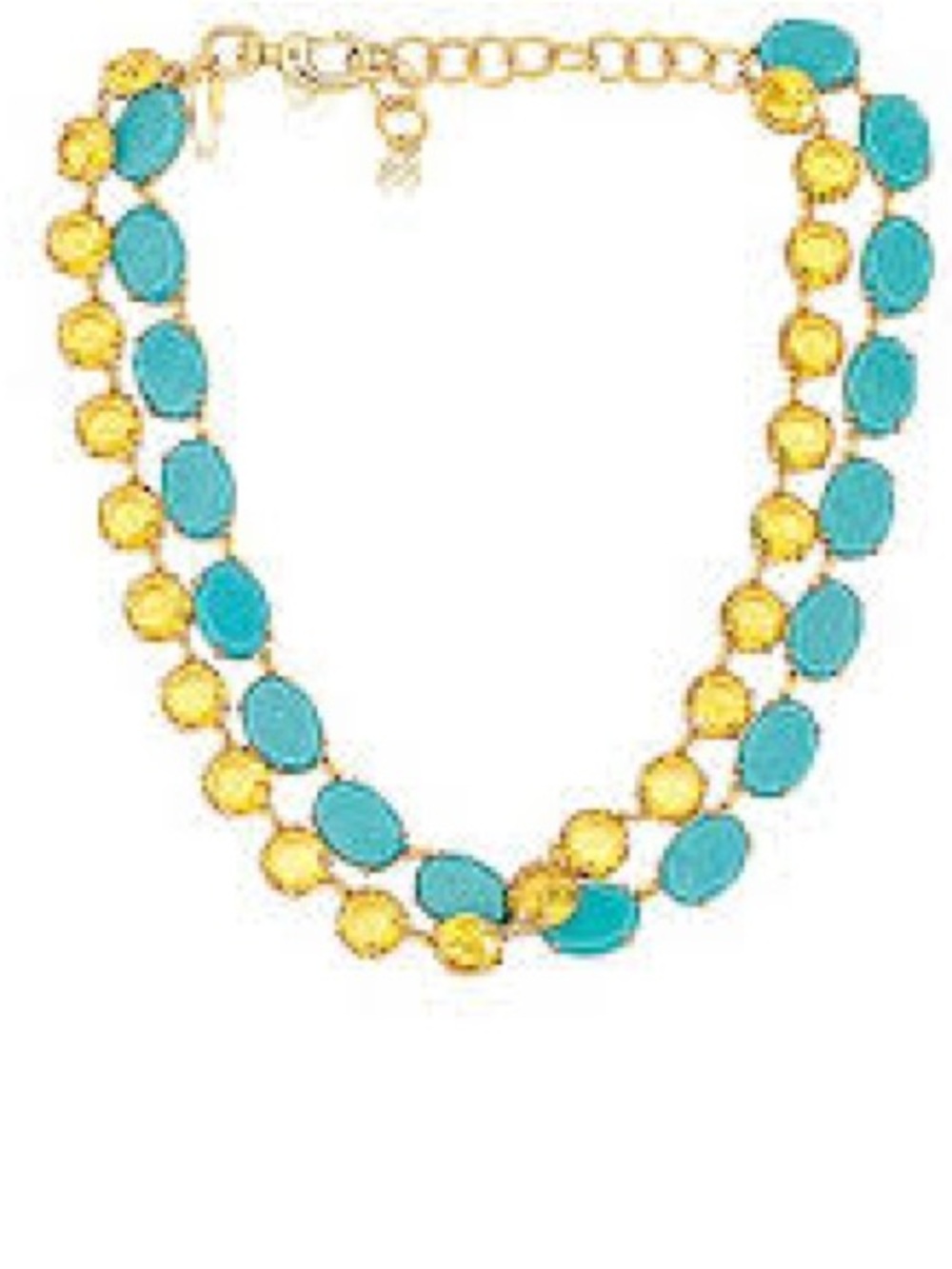 Lele Sadoughi Candy Crystal Necklace